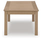 Mesa de cóctel rectangular Hallow Creek