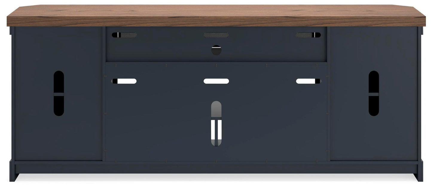 Mueble de TV Landocken XL con opción de chimenea