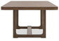 Mesa de comedor RECT EXT de Cabalynn