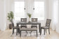 Juego de mesa de comedor Wrenning (6 piezas)