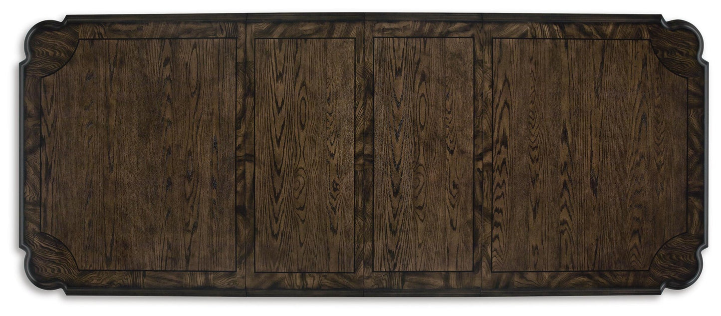 Mesa extensible de comedor Maylee