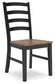Silla auxiliar de comedor Wildenauer (2 piezas)