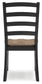 Silla auxiliar de comedor Wildenauer (2 piezas)