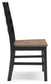 Silla auxiliar de comedor Wildenauer (2 piezas)