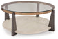 Mesa de cóctel redonda Frazwa
