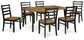 Juego de mesa Blondon RECT DRM (7 piezas)