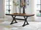 Mesa de comedor RECT EXT de Wildenauer