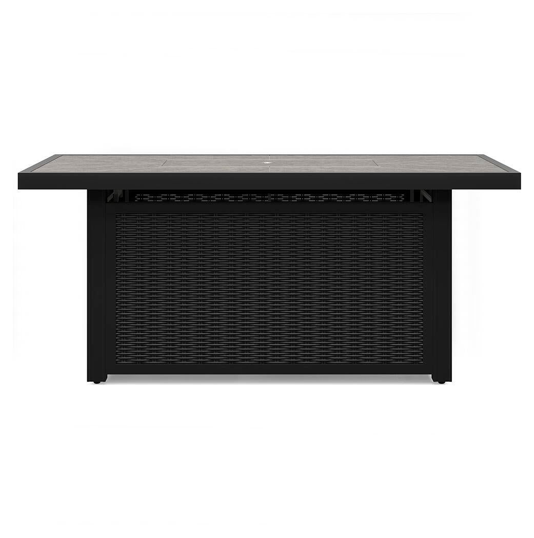 Mesa con fogón rectangular Beachcroft