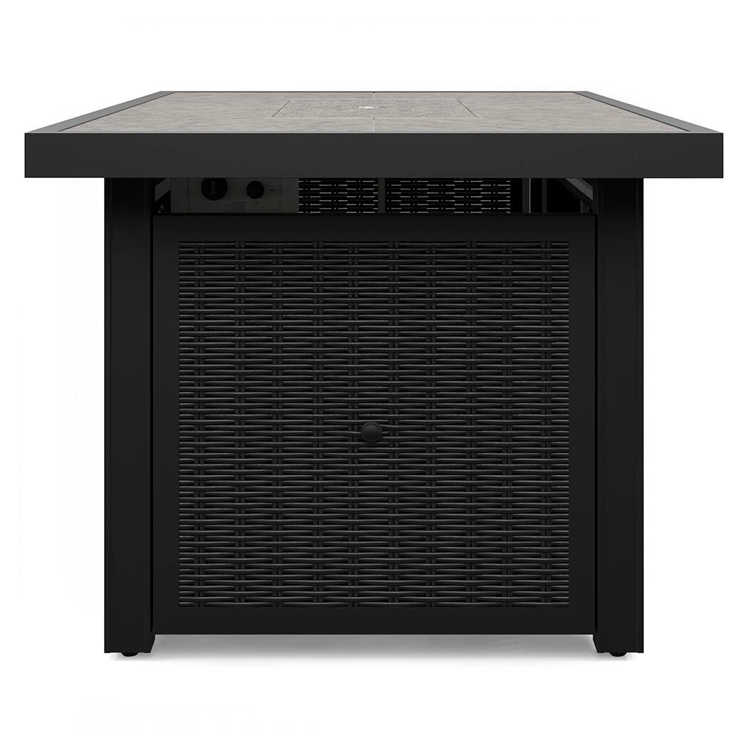 Mesa con fogón rectangular Beachcroft