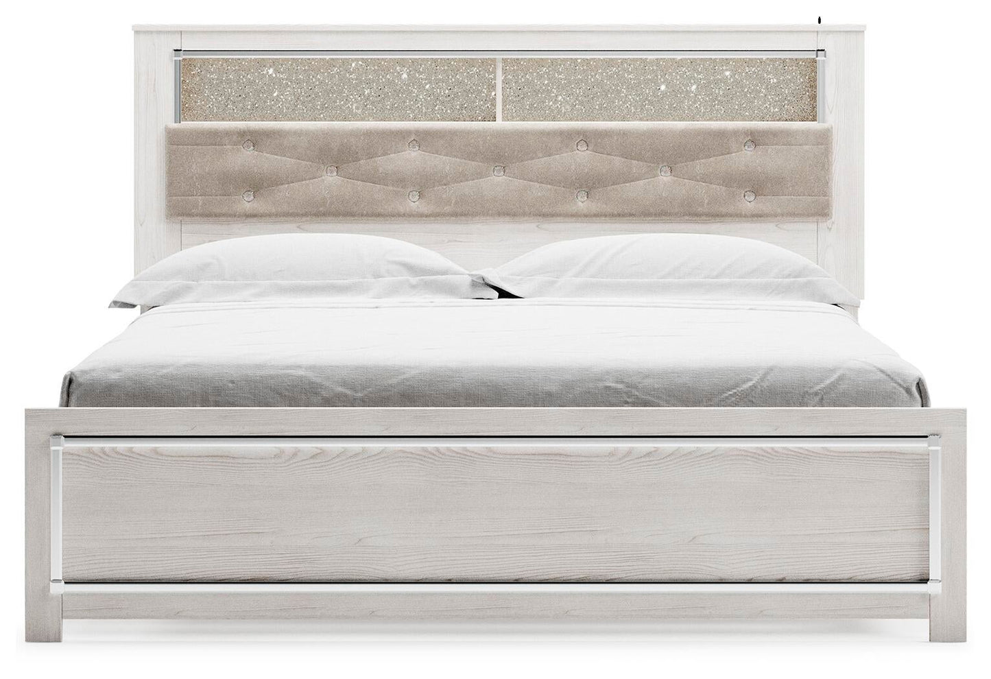 Cama con estantes para libros Altyra King