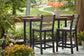 Shoreline Beach Counter Table Set (3/CN)