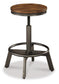 Mesa de comedor de altura de mostrador y 4 taburetes Torjin