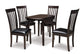 Mesa de comedor Hammis y 4 sillas