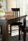 Mesa de comedor y 4 sillas Haddigan