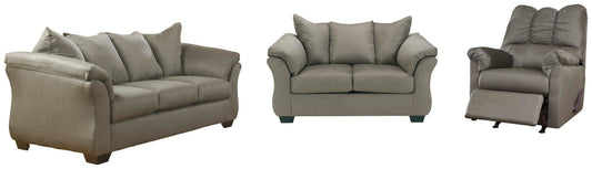 Sofá, sofá de dos plazas y sillón reclinable Darcy