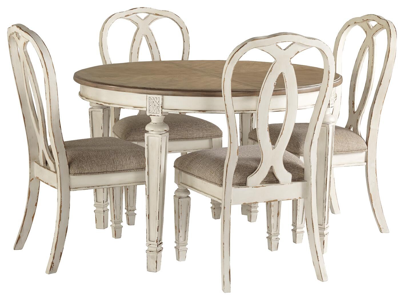 Mesa de comedor y 4 sillas Realyn