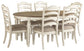 Mesa de comedor y 6 sillas Realyn