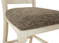 Mesa de comedor de altura de mostrador y 4 taburetes de bar de Bolanburg