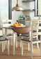 Mesa de comedor y 4 sillas Woodanville