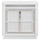Chalanna Queen Upholstered Storage Bed, Dresser, Mirror, Chest and Nightstand