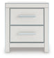 Zuraleus King Upholstered Panel Platform Bed, Dresser, Mirror and Nightstand