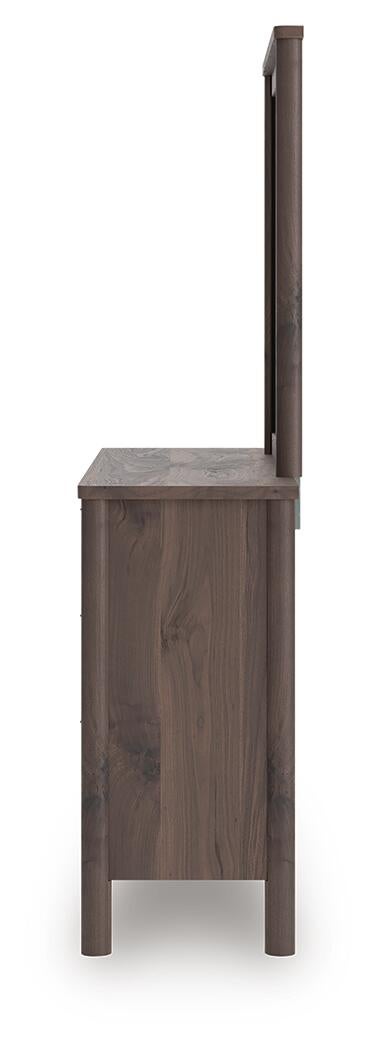 Pamytta King Panel Bed, Dresser and Mirror