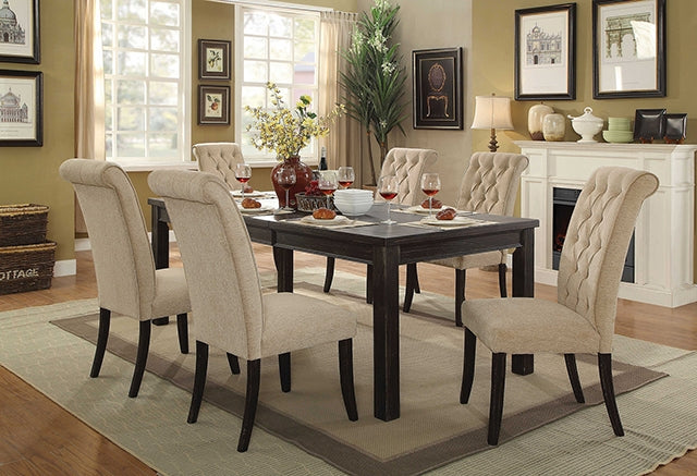 Sania - 7 Pc Dining Table Set