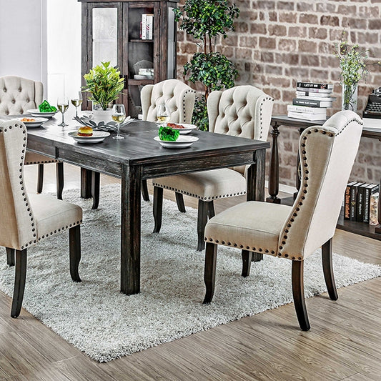 Sania - 7 Pc Dining Table Set
