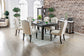 Sania - 7 Pc Dining Table Set