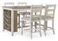 Mesa de mostrador Skempton RECT con espacio de almacenamiento