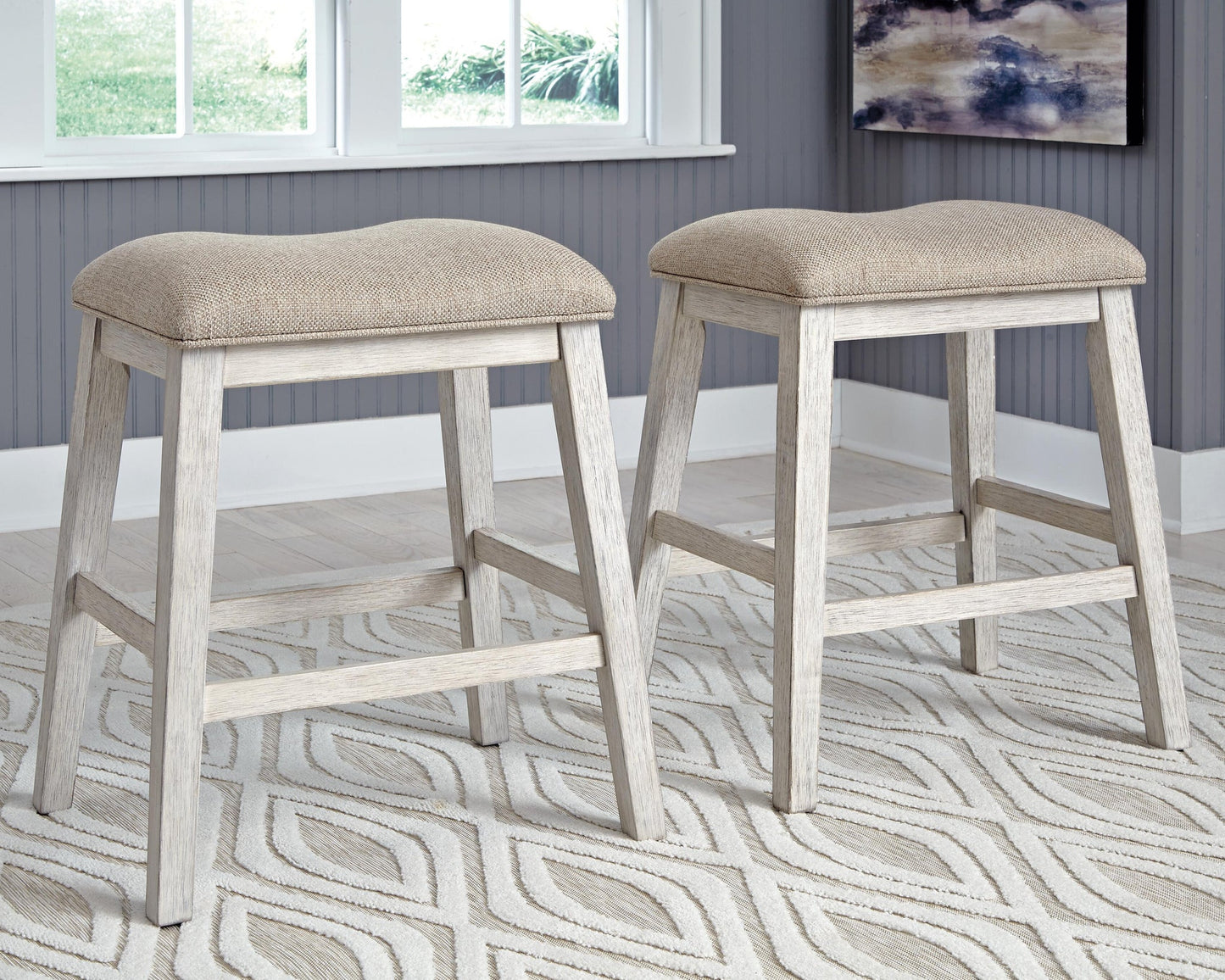Taburete tapizado Skempton (2 unidades)