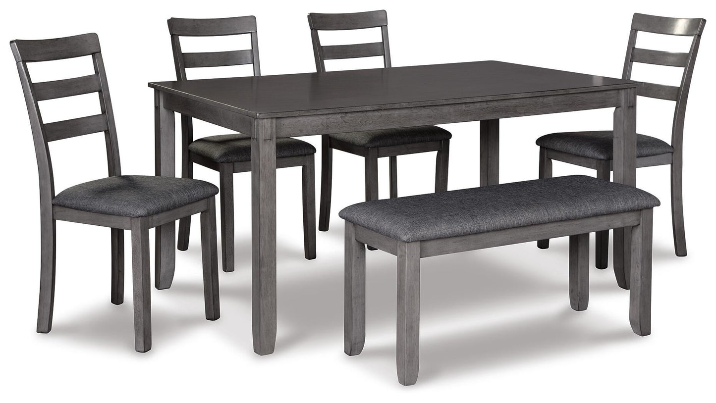 Juego de mesa RECT DRM de Bridson (6 piezas)
