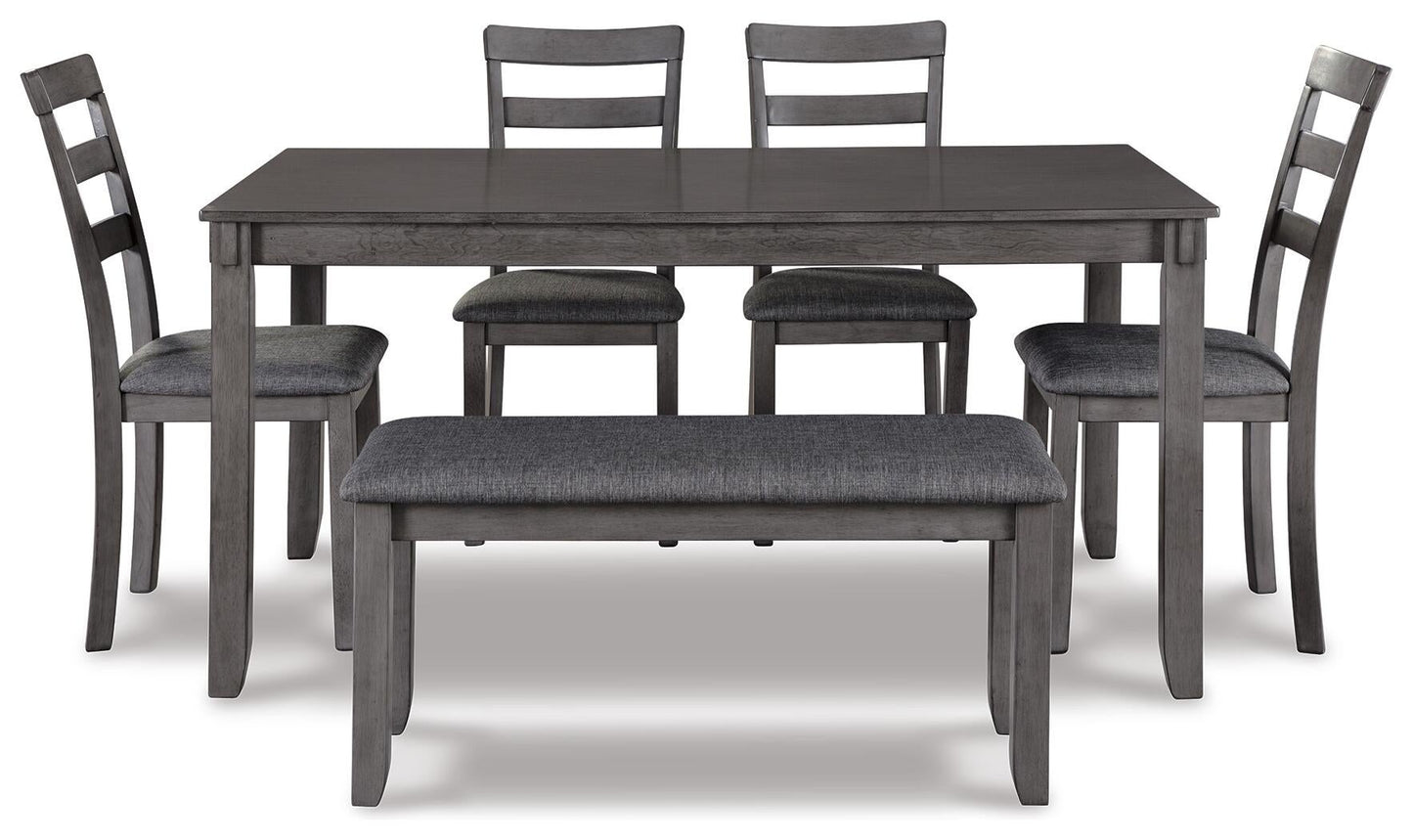 Juego de mesa RECT DRM de Bridson (6 piezas)