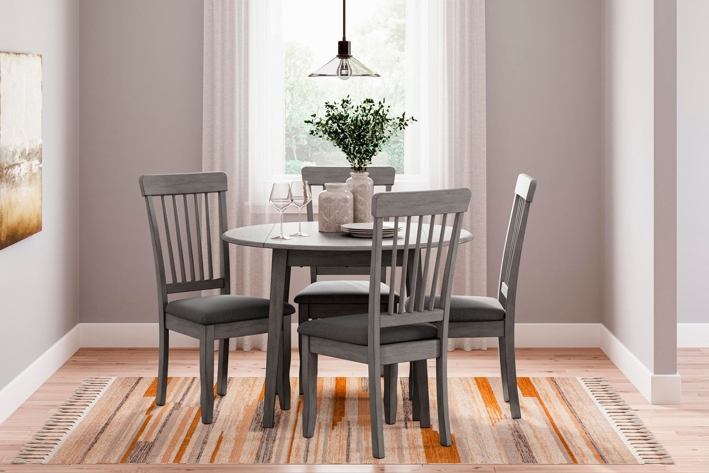 Silla auxiliar UPH de Shullden Dining (2 piezas)