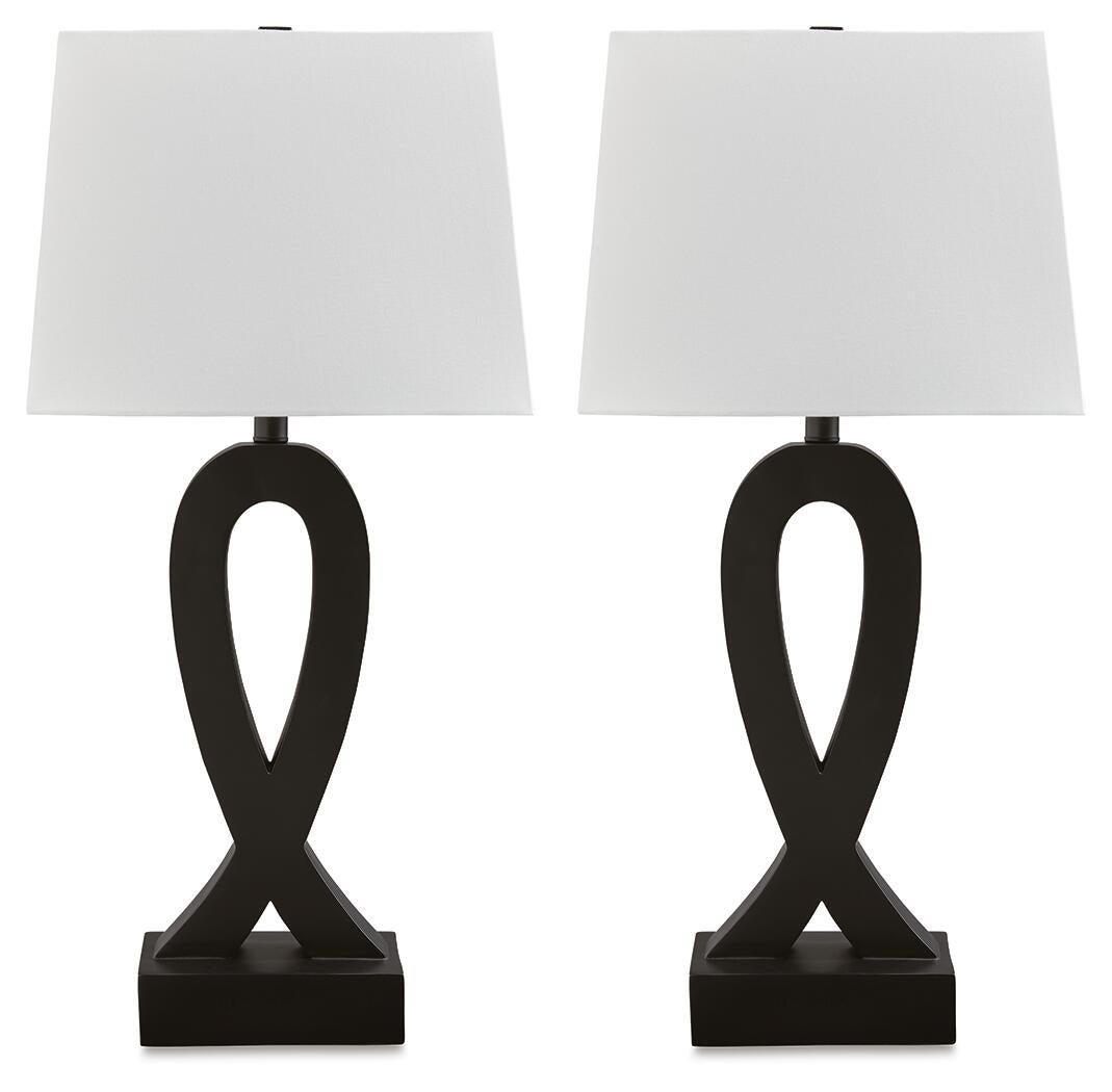 Lámpara de mesa Markellton Poly (2 unidades)