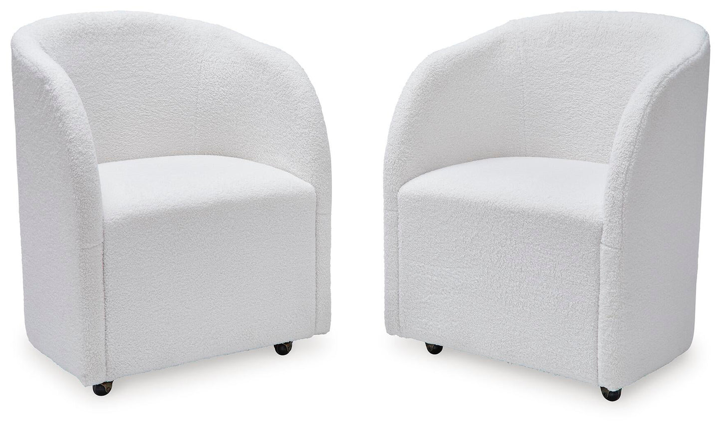 Sillón con brazos UPH para comedor Rowanbeck (2 unidades)