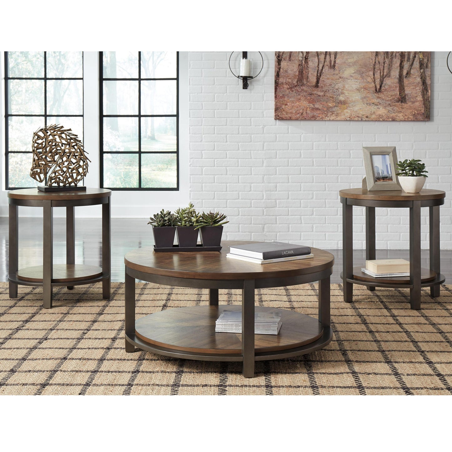 Juego de mesa auxiliar Roybeck (3 piezas)