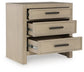 Calmoro Three Drawer Night Stand