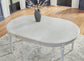 Montelaine Oval Dining Room EXT Table