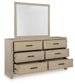 Calmoro Dresser and Mirror