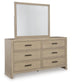 Calmoro Dresser and Mirror