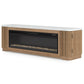 Camdill 80" TV Stand with Electric Fireplace
