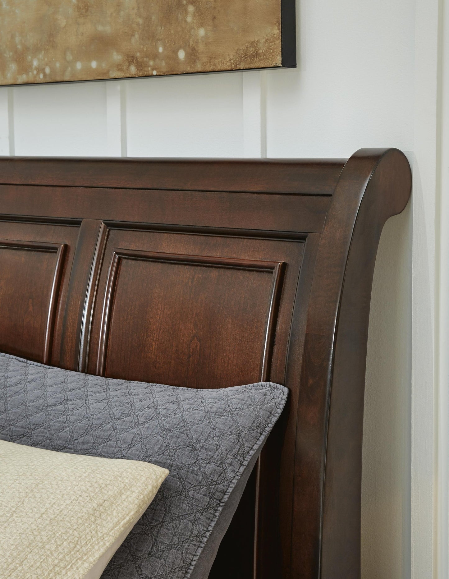 Porter King Sleigh Storage Bed