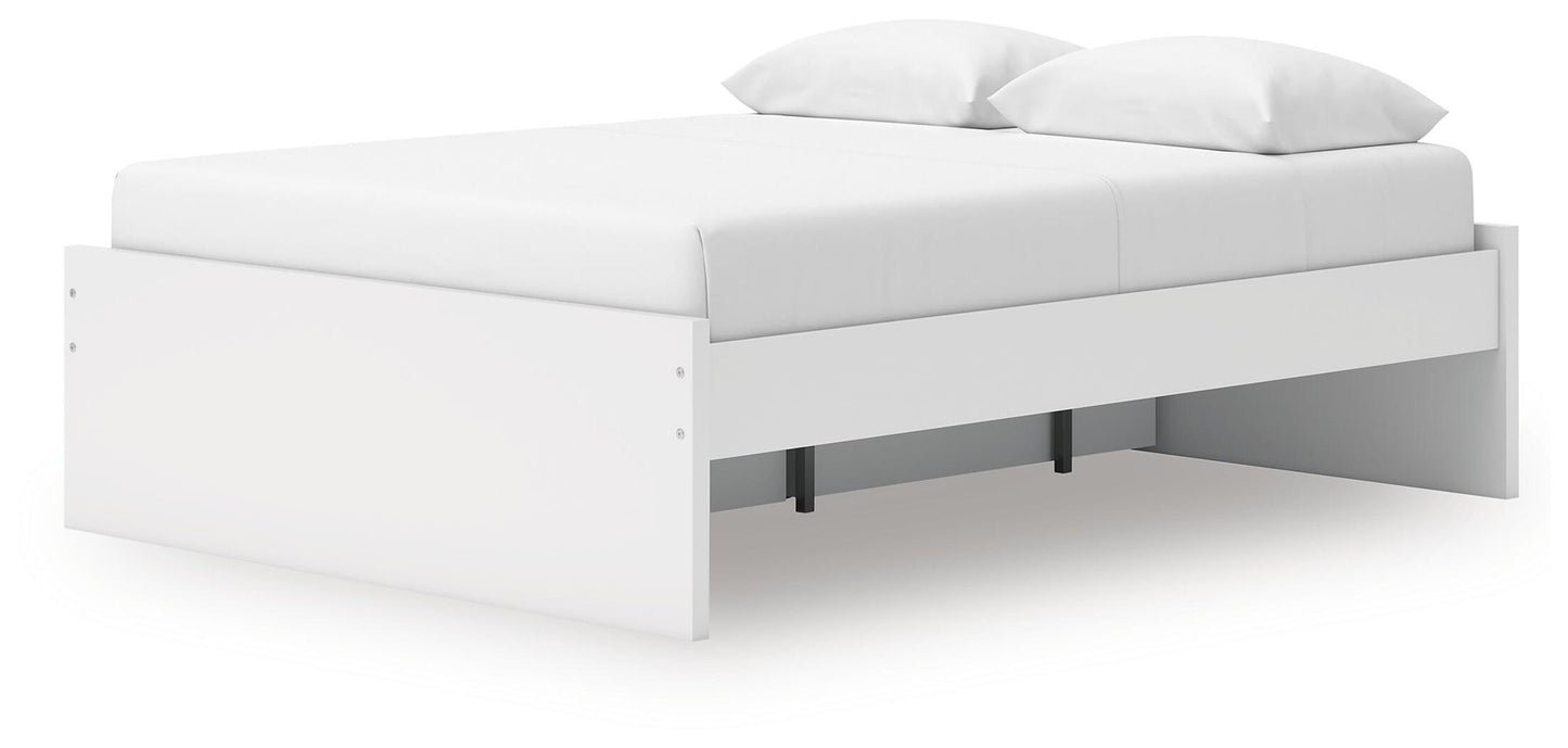 Onita Queen Platform Bed with 1 Side Storage
