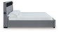 Finigale King Upholstered Bed with Wireless Audio