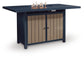 East Beach RECT Bar Table w/Fire Pit