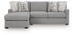 UrbanCrest 2-Piece Sleeper Sectional with Chaise