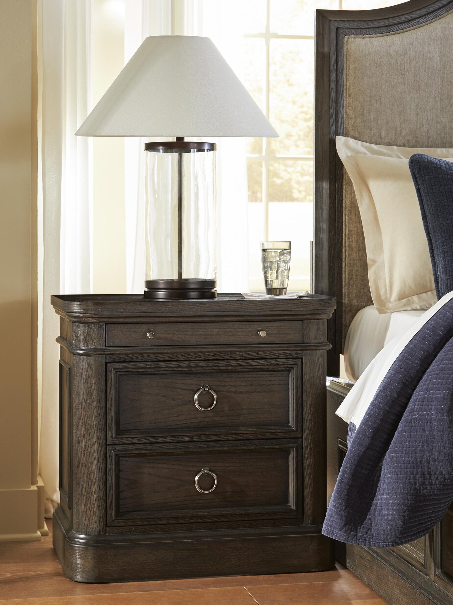 Wickenger Two Drawer Night Stand
