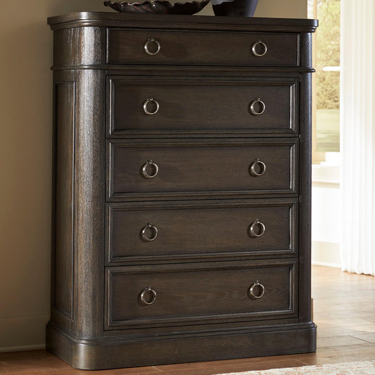 Wickenger Five Drawer Chest