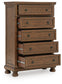 Zackaryn Five Drawer Chest